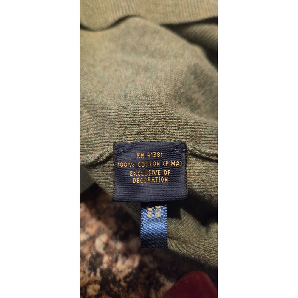 Polo Ralph Lauren XL Pima Cotton Pullover, Preppy, Fall, Workwear, Quiet... - Picture 6 of 7